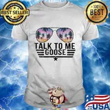 Summer glasses talk to me goose shirt
