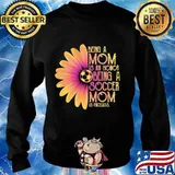 Sunflower being a mom is an honor being a soccer mom is priceless s Sweater