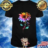 Sunflower teacher strong apple pencil shirt