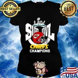 Super bowl liv champions kansas city chiefs football s Ladies tee