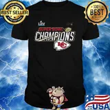 Super bowl liv champions kansas city chiefs football shirt