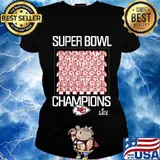 Super bowl liv champions kansas city chiefs players s Ladies tee