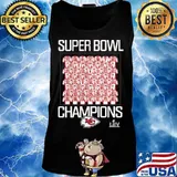Super bowl liv champions kansas city chiefs players s Tank top