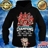Super bowl liv champions kansas city chiefs players signatures s Hoodie