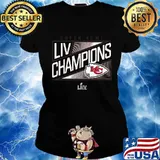 Super bowl liv champions kansas city chiefs s Ladies tee