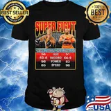 Super fight mike tyson roy jones jr boxing shirt