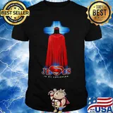 Superman jesus cross christian religious shirt