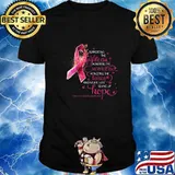 Supporting the fighters admiring the survivors honoring the taken and never giving up hope breast cancer awareness shirt
