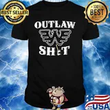 Symbol waylon jennings logo outlaw shit shirt