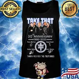 Take that 30rd anniversary 1990 2020 thank you for the memories signatures s Tank top