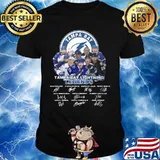 Tampa bay lightning legends hockey players signatures shirt