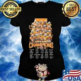Tennessee volunteers gator bowl champions 2020 signatures s Ladies tee