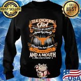 Texas longhorns girl hated by many loved by plenty heart on her sleeve fire in her soul and a mouth she can't control s Sweater