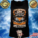 Texas longhorns girl hated by many loved by plenty heart on her sleeve fire in her soul and a mouth she can't control s Tank top