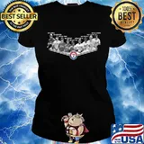 Texas rangers baseball signatures s Ladies tee