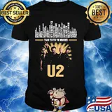 Thank you for the memories U2 band members light shirt