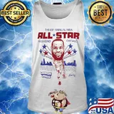 The 69th annual nba all star weekend chicago lebron james basketball s Tank top