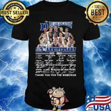 The blue devis 115th anniversary 1905 2020 thank you for the memories signatures shirt