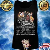 The doobie brothers 50th anniversary 1970 2020 thank you for the memories signatures s Tank top