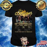 The doobie brothers 50th anniversary 1970 2020 thank you for the memories signatures shirt