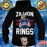 The goat 12 zillion rings football s Hoodie