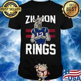The goat 12 zillion rings football shirt