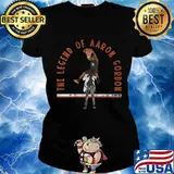 The legend of aaron gordon basketball s Ladies tee