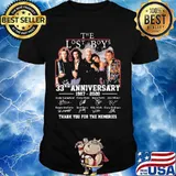 The lost boys 33rd anniversary 1987 2020 thank you for the memories signatures shirt