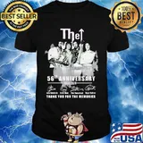The moody blues 56th anniversary 1964 2020 thank you for the memories signatures shirt
