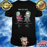 The oscars joker 92nd actor in a leading role 81st actor in a supporting role signatures shirt