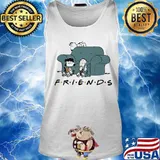 The peanuts sofa friends s Tank top
