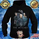 The witcher movie characters signatures s Hoodie