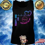 Thirty one girl love what you do heartbeat s Tank top
