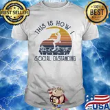 THIS IS HOW I SOCIAL DISTANCING CLIMBING VINTAGE RETRO SHIRT