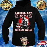 Thor careful boy i am old for good reason black s Hoodie