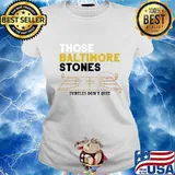Those baltimore stones turtles don't quit basketball s Ladies tee