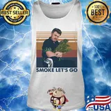 Trailer park boys smoke let's go vintage retro s Tank top