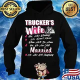 Trucker's wife yes he's working no don't know when he'll be home yes we are still married s Hoodie
