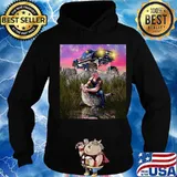 Trump gator wrestling funny trump s Hoodie