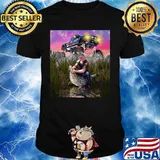 Trump gator wrestling funny trump shirt
