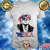 Trump 'Merica American Flag shirt