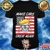 Trump skull glasses make cars great again shirt