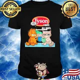 Tyson i hate mondays i hate all days garfield and meme cat shirt