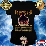 Unforgiven 28th anniversary 1992 2020 thank you for the memories signatures s Ladies tee