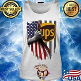 Ups american flag independence day s Tank top