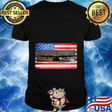 US Military Transport Airplane Premium T-Shirt
