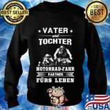 Vater und tochter motorrad fahr partner furs leben s Sweater