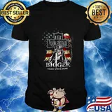 Veteran let your faith be bigger than your fear american flag independence day shirt