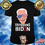 Veterans for Biden Harris 2020 Flag Sunglasses Tank Top