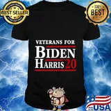 Veterans For Joe Biden Kamala Harris 2020 Election T-Shirt